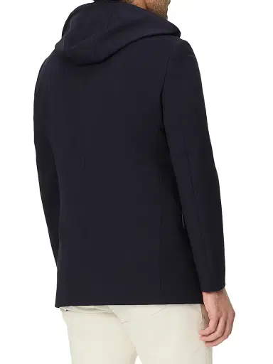 Robert Graham Men's Voyager Knit Zip-Out Vest Sport Coat - Navy - Size 52 | Thumbnail 4