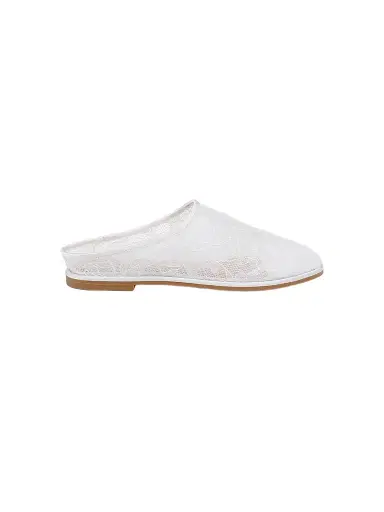 BADGLEY MISCHKA Women's Yumi Floral Lace Mules | Thumbnail 1 BADGLEY MISCHKA Women's Yumi Floral Lace Mules | Thumbnail 1