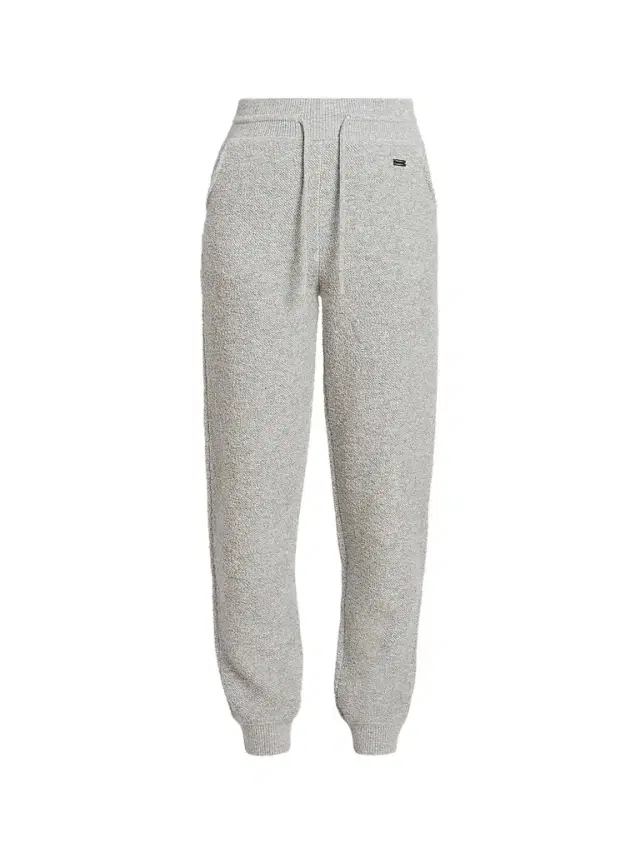 Women's Wool-Blend Joggers - Light Grey Marl