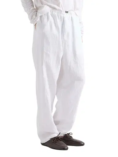 Prada Men's Linen Pants - White - Size Medium | Thumbnail 2