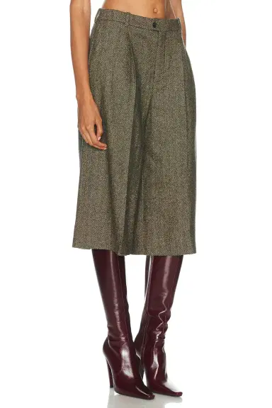 Saint Laurent Wool Tailored Bermuda Short | Thumbnail 2