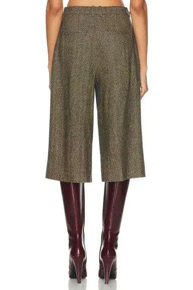 Saint Laurent Wool Tailored Bermuda Short | Thumbnail 4