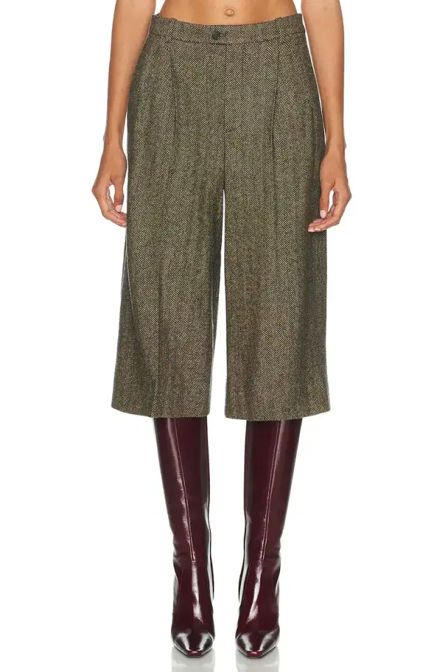 Saint Laurent Wool Tailored Bermuda Short