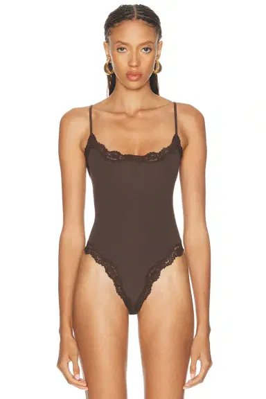 Skims Fits Everybody Lace Cami Bodysuit | Thumbnail 2