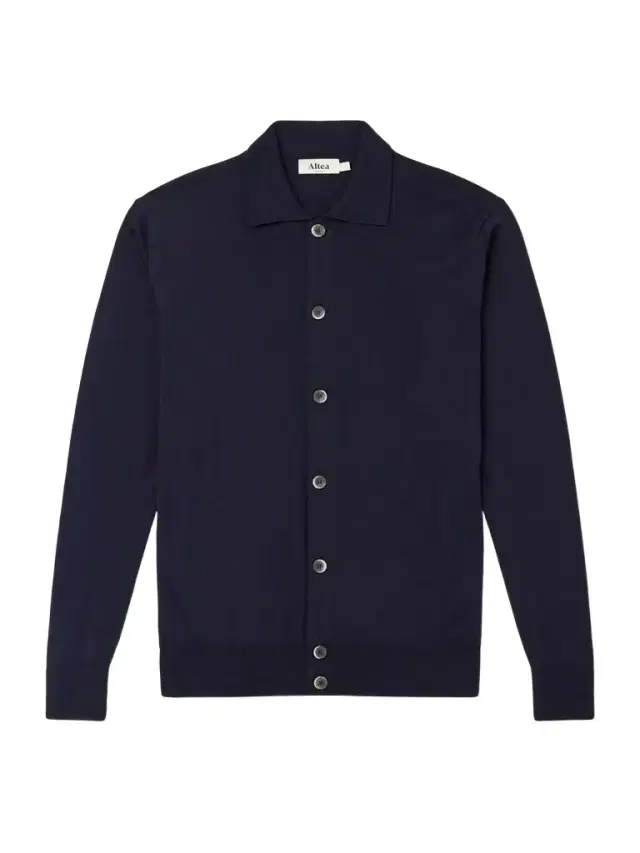 Altea Virgin Wool Cardigan - Men