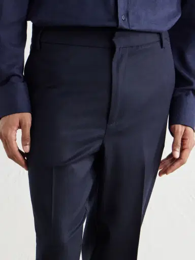 Altea Renee Straight-Leg Stretch-Wool Flannel Trousers - Men | Thumbnail 5