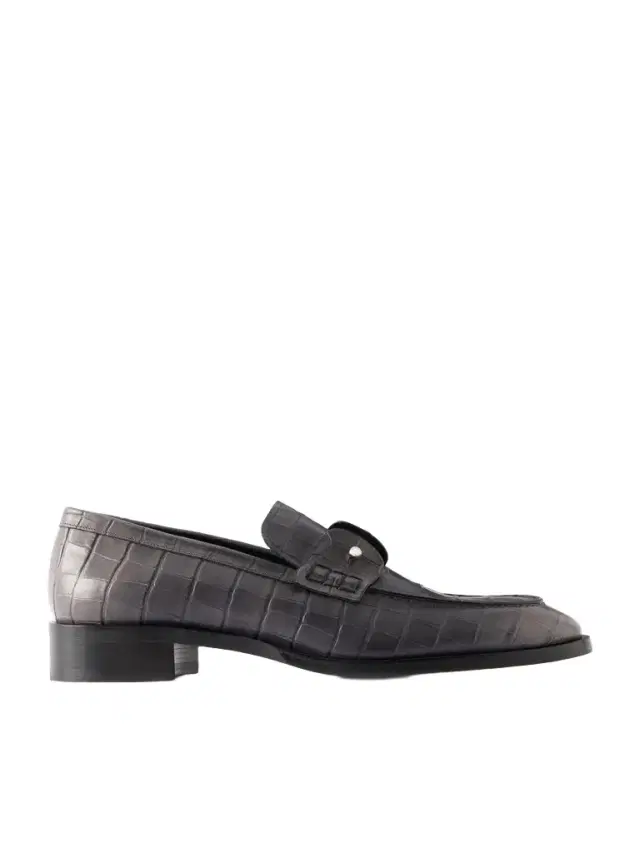 Christian Louboutin Chambelimoc Croc-Effect Leather Loafers - Men