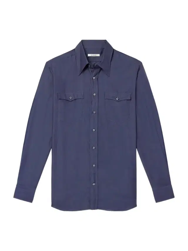 Husbands Cotton and Silk-Blend Twill Shirt - Men
