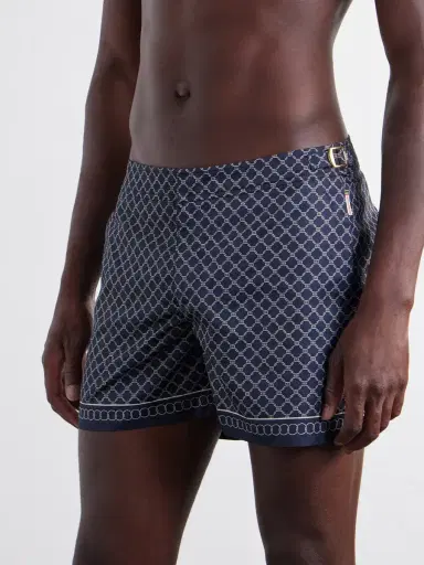 Orlebar Brown Setter Tessoro Straight-Leg Mid-Length Printed Swim Shorts - Men | Thumbnail 2