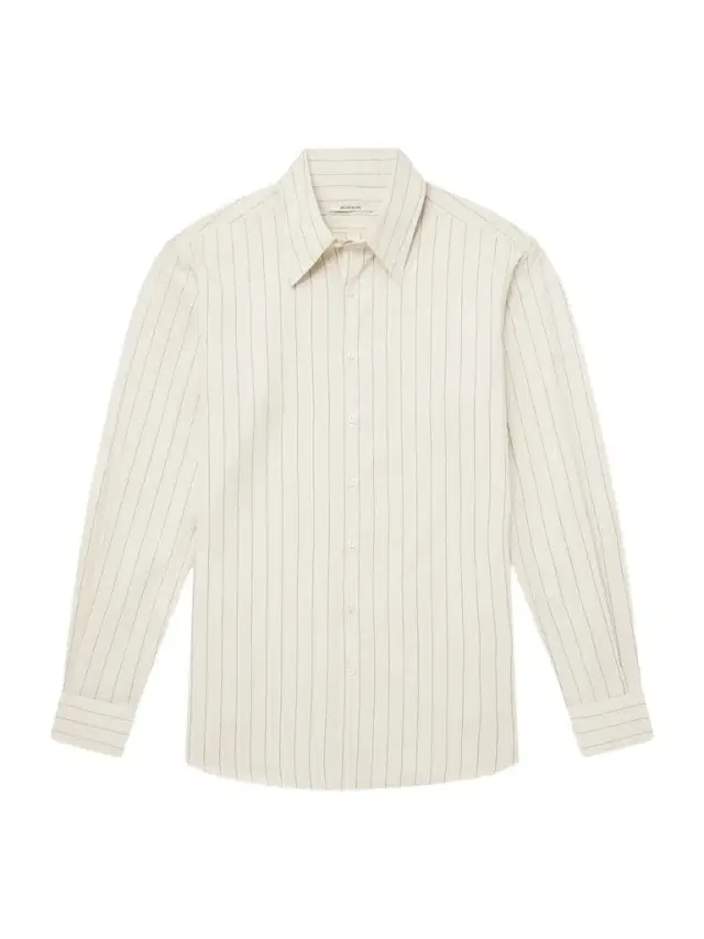 Husbands Striped Cotton and Lyocell-Blend Poplin Shirt - Men