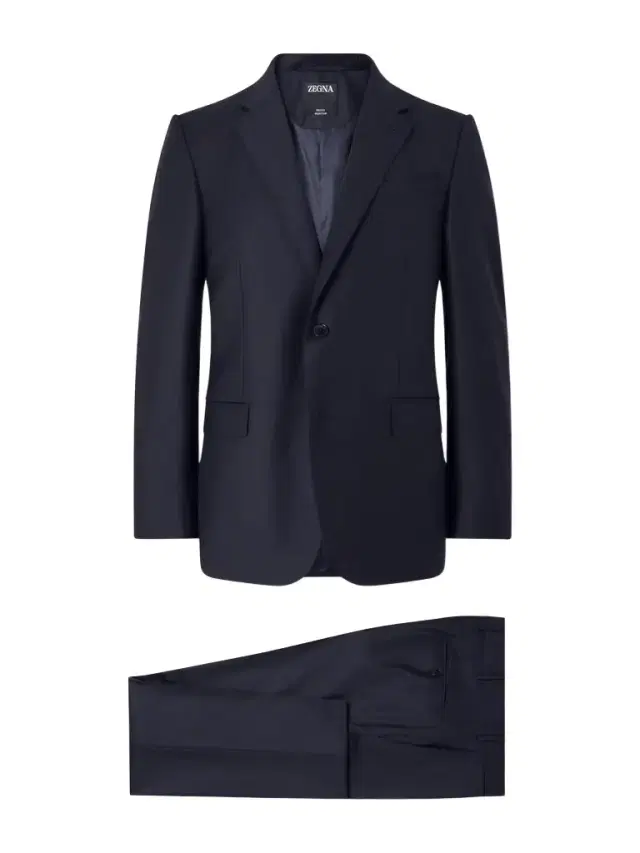 Zegna Merino Wool-Twill Suit - Men