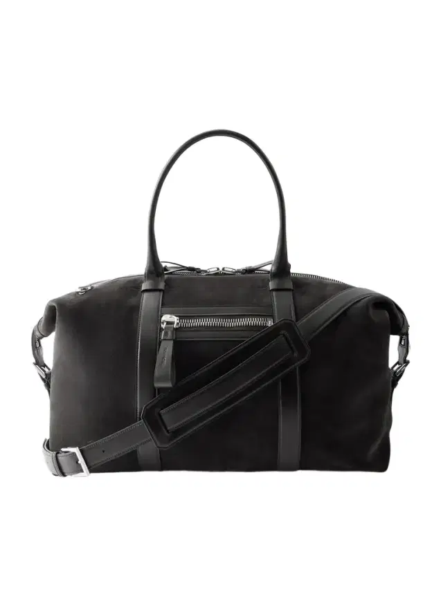 Tom Ford Buckley Leather-Trimmed Suede Holdall - Men