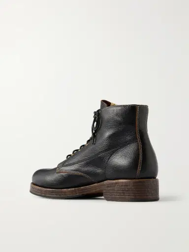 Visvim Virgil Folk Leather Boots - Men | Thumbnail 4