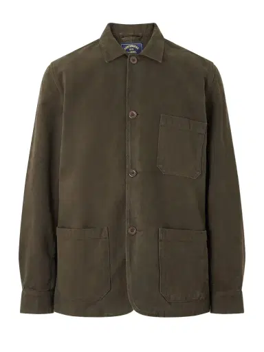 Portuguese Flannel Labura Stretch-Cotton Twill Overshirt - Men | Thumbnail 1