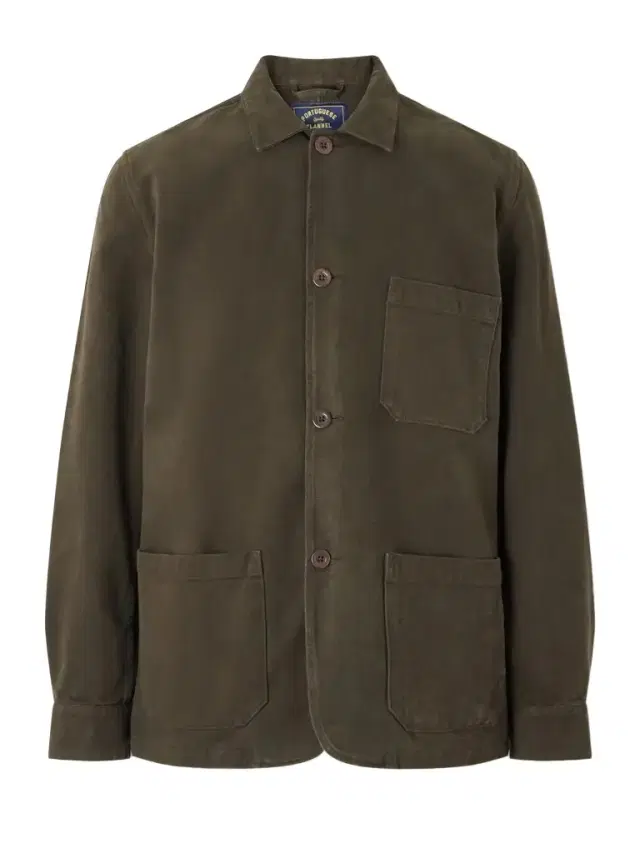 Portuguese Flannel Labura Stretch-Cotton Twill Overshirt - Men