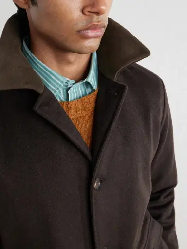 Caruso Dalila Suede-Trimmed Wool Jacket - Men | Thumbnail 5 Caruso Dalila Suede-Trimmed Wool Jacket - Men | Thumbnail 5