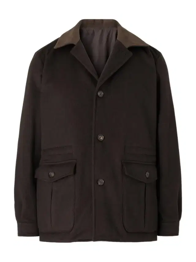 Caruso Dalila Suede-Trimmed Wool Jacket - Men