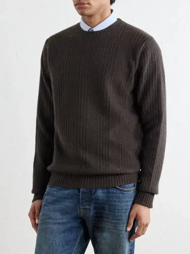 Altea Wool and Cashmere-Blend Sweater - Men | Thumbnail 3