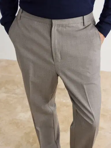 Altea Renee Straight-Leg Stretch-Wool Flannel Trousers - Men | Thumbnail 5