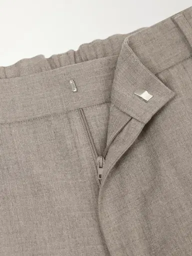 Altea Renee Straight-Leg Stretch-Wool Flannel Trousers - Men | Thumbnail 6
