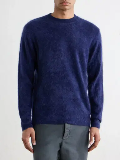 Altea Brushed Cashmere Sweater - Men | Thumbnail 3