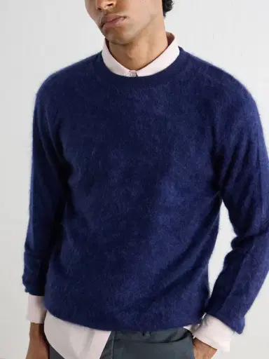 Altea Brushed Cashmere Sweater - Men | Thumbnail 5