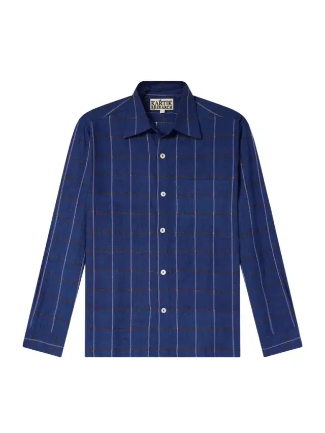 Kartik Research Checked Cotton-Canvas Shirt - Men