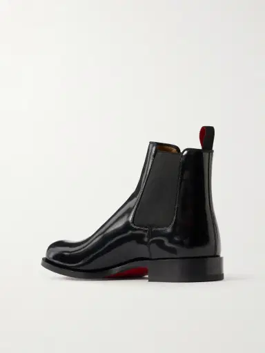 Christian Louboutin Choucair Leather Chelsea Boots - Men | Thumbnail 3