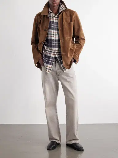 Portuguese Flannel Hillside Checked Cotton-Flannel Shirt - Men | Thumbnail 2