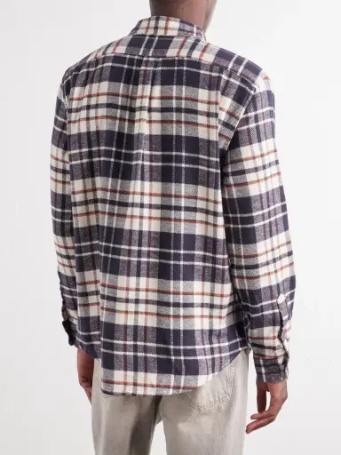 Portuguese Flannel Hillside Checked Cotton-Flannel Shirt - Men | Thumbnail 4