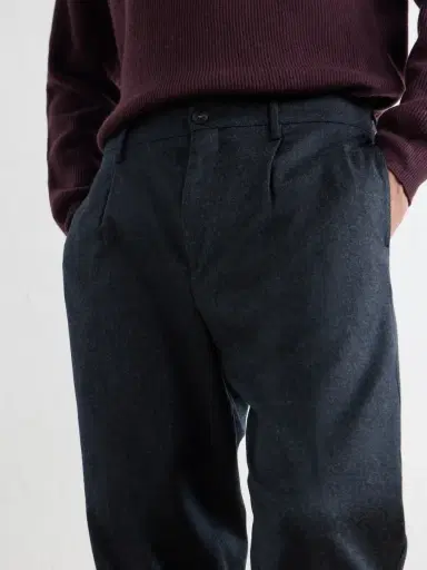 Canali Straight-Leg Wool-Flannel Trousers - Men | Thumbnail 5