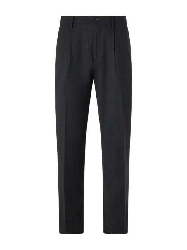 Canali Straight-Leg Wool-Flannel Trousers - Men