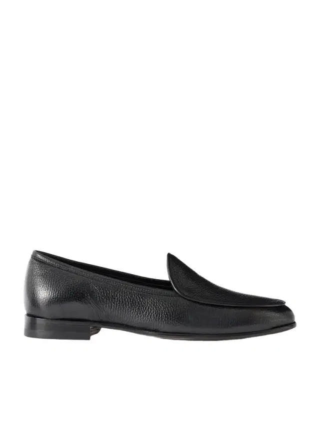 MR P. Full-Grain Deerskin Leather Loafers - Men