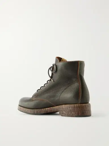 Visvim Virgil Folk Leather Boots - Men | Thumbnail 4