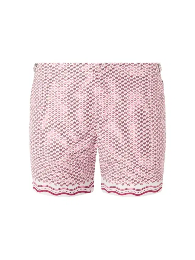 Orlebar Brown Bulldog Straight-Leg Mid-Length Printed Swim Shorts - Men