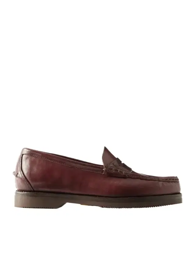 Visvim Fabro-Folk Leather Loafers - Men