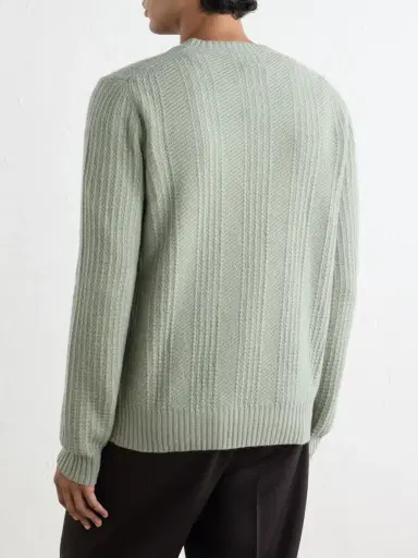 Altea Wool and Cashmere-Blend Sweater - Men | Thumbnail 4