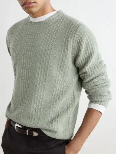 Altea Wool and Cashmere-Blend Sweater - Men | Thumbnail 5