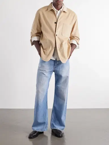 Portuguese Flannel Labura Cotton-Corduroy Overshirt - Men | Thumbnail 2