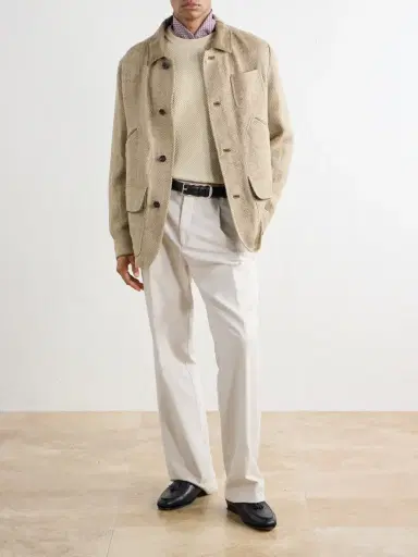 Ralph Lauren Purple Label Cotton Sweater - Men | Thumbnail 2 Ralph Lauren Purple Label Cotton Sweater - Men | Thumbnail 2