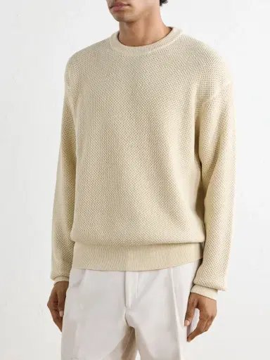 Ralph Lauren Purple Label Cotton Sweater - Men | Thumbnail 3 Ralph Lauren Purple Label Cotton Sweater - Men | Thumbnail 3