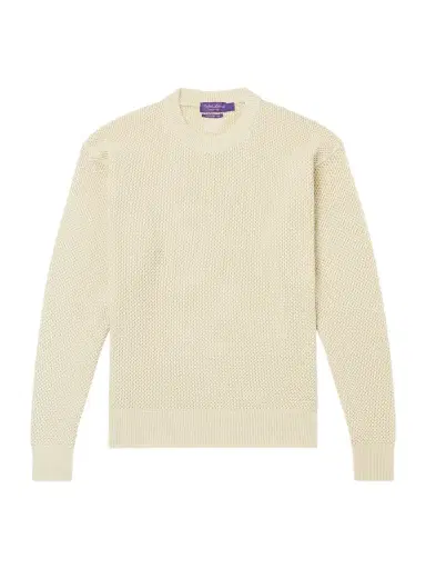 Ralph Lauren Purple Label Cotton Sweater - Men | Thumbnail 1 Ralph Lauren Purple Label Cotton Sweater - Men | Thumbnail 1