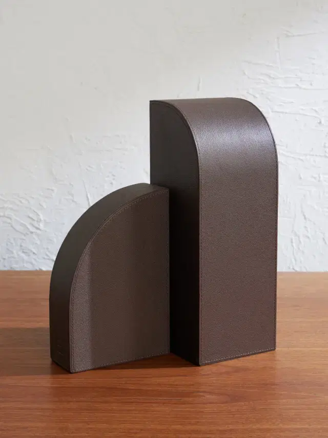 ASSOULINE Cubist Leather Bookend - Men
