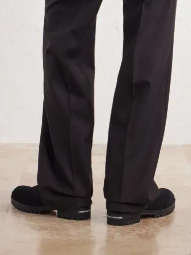 Christian Louboutin Carvenos Suede Chelsea Boots - Men | Thumbnail 6