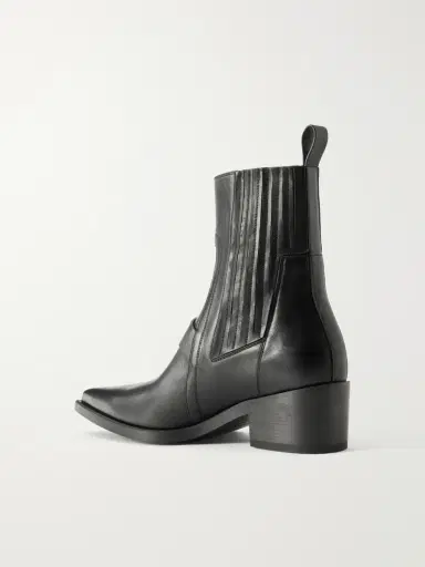 Rick Owens Leather Boots - Men | Thumbnail 4