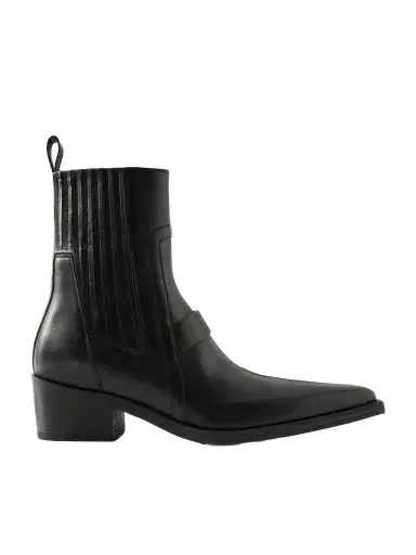 Rick Owens Leather Boots - Men | Thumbnail 1