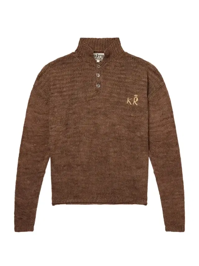 Kartik Research Logo-Embroidered Silk Polo Sweater - Men