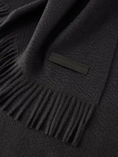 Zegna Fringed Cashmere Scarf - Men | Thumbnail 4