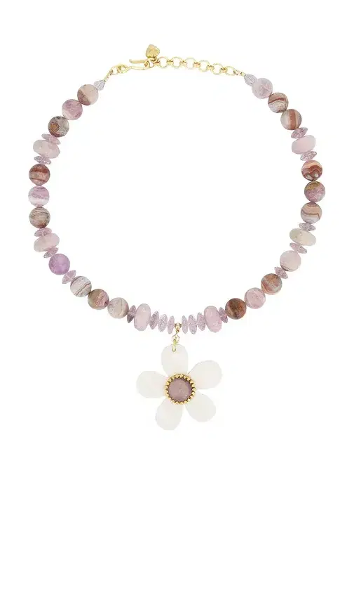 Brinker + Eliza Brinker + Eliza Lilac Haze Necklace