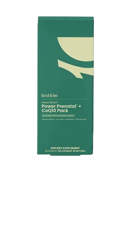 Bird&Be Female Fertility Power Prenatal + CoQ10 Boost